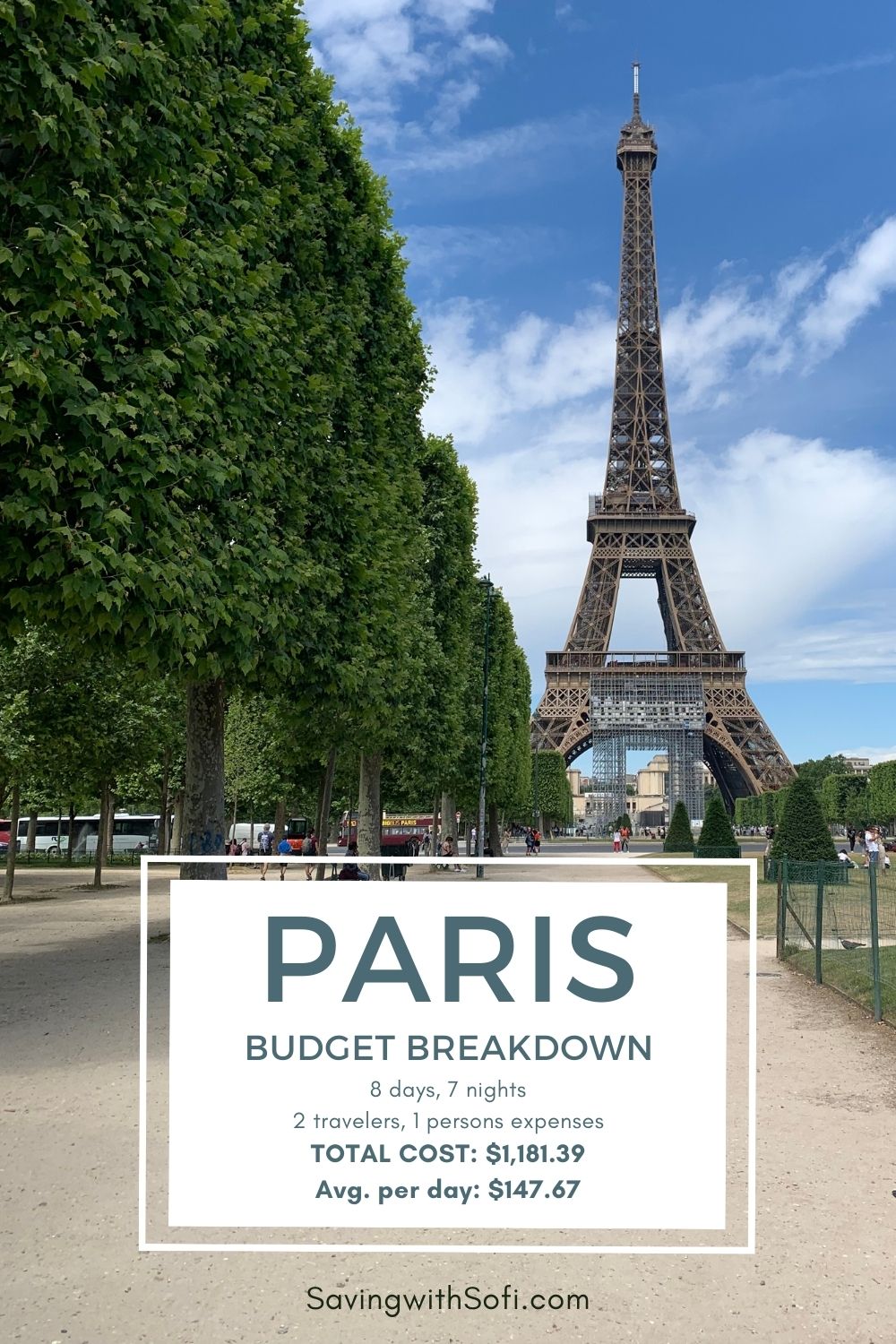 visit paris on a budget